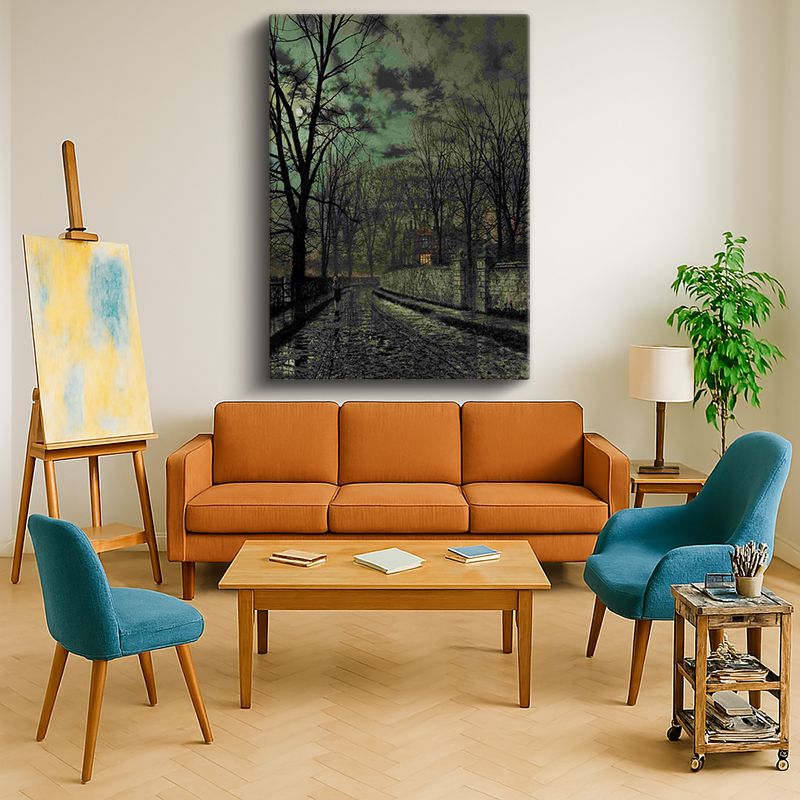 Ressam Kanvas Tablo 74